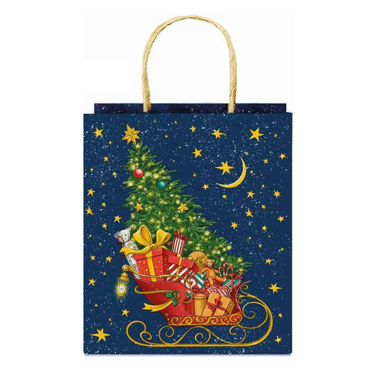 Пакет "НГ. Санки", большой 606x758